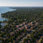 Detailed overview map of Oakville city in 2026